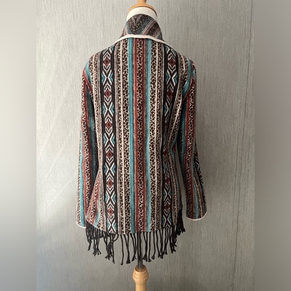 Powder River Aztec Wool Jacket size M - Picture 4 of 16